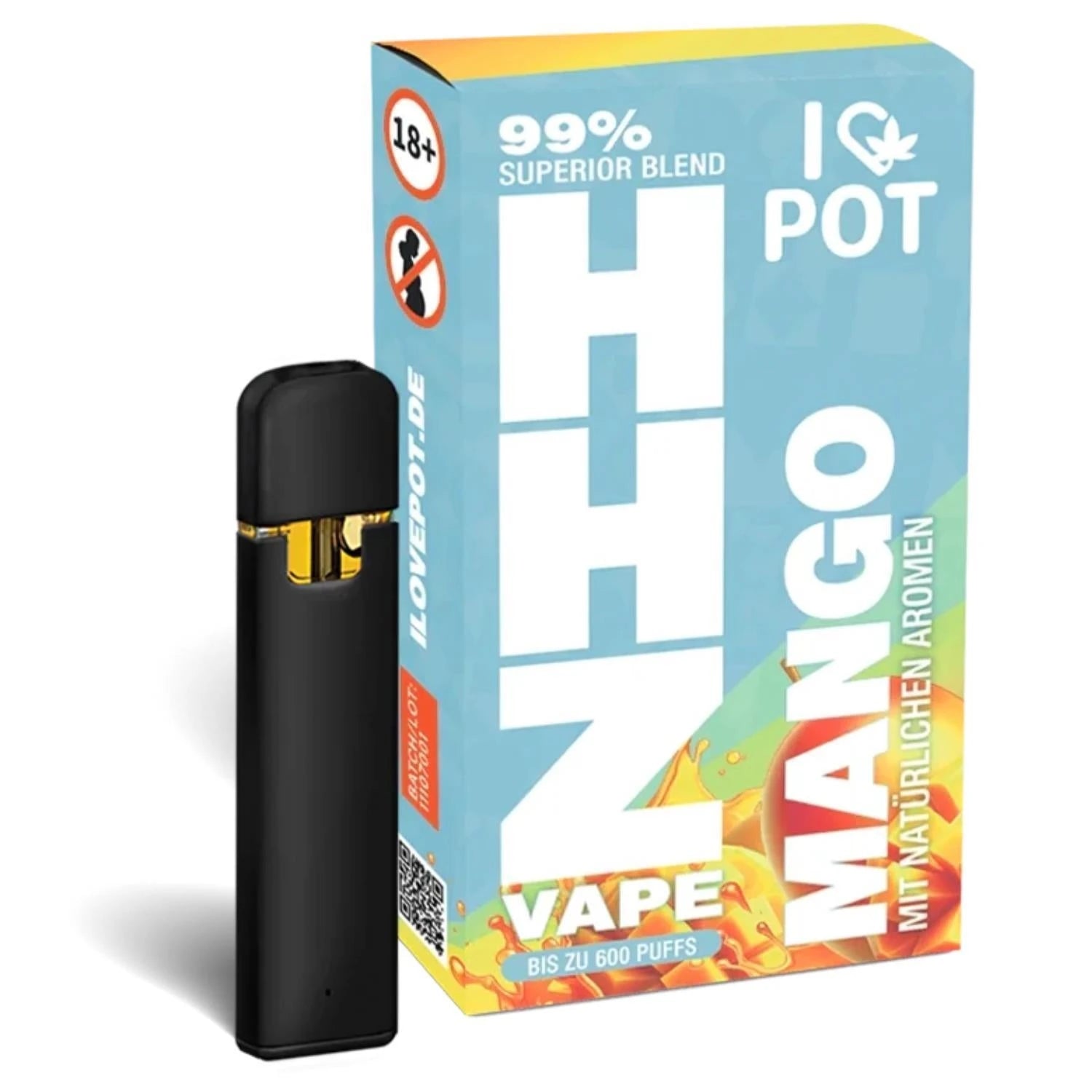 I LOVE POT 99% HHZ Superior Blend Einweg Vape I LOVE POT